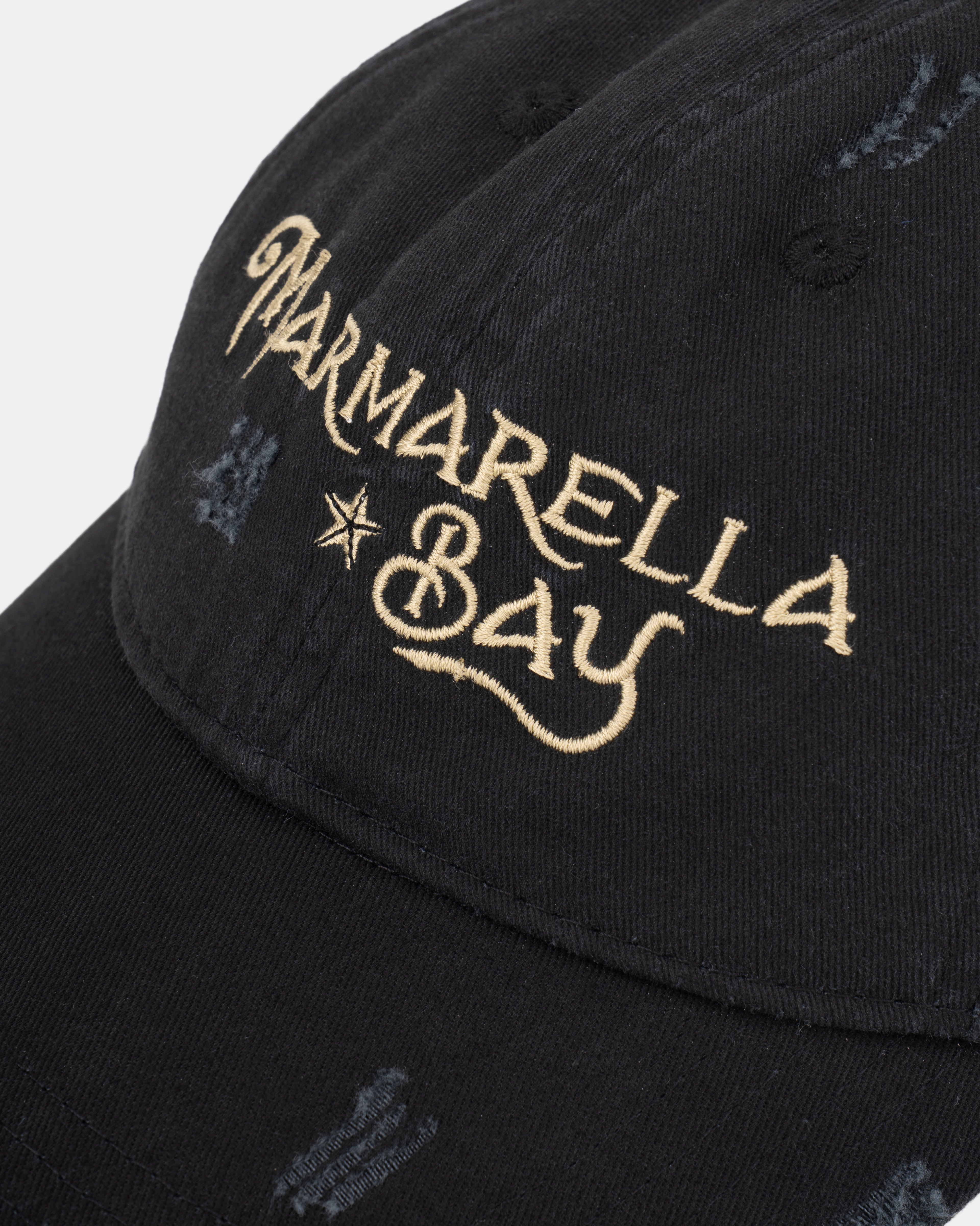 Gorra Efecto Lavado y Descosido